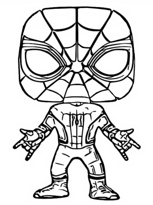 Spider Man kolorowanki
